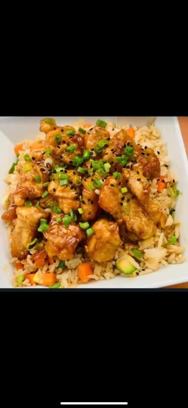1/2 Kani Maki + 1/2 2 Quesos + Pollo a la Naranja