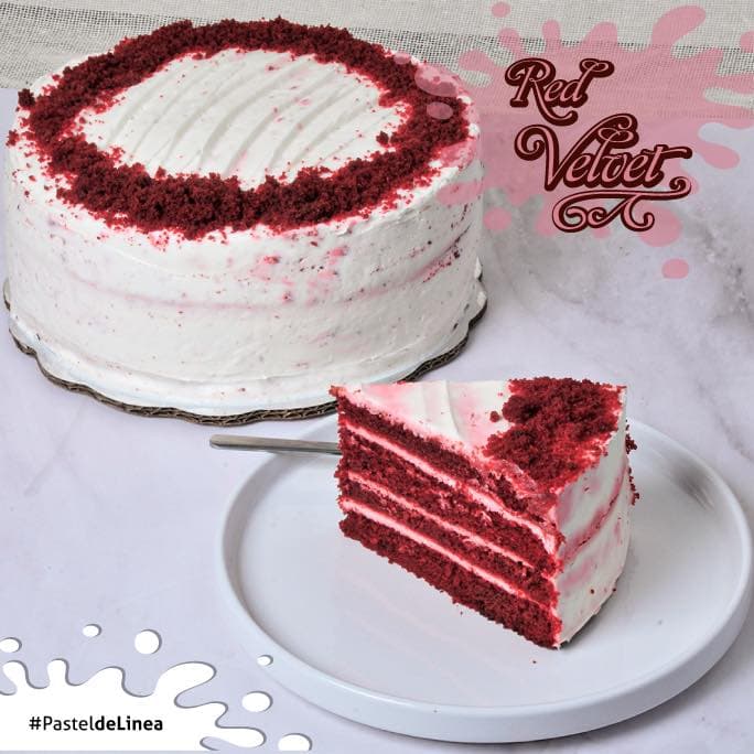 Rebanada de Red Velvet