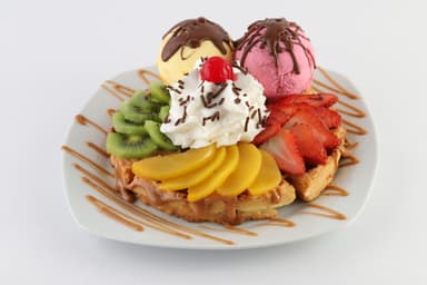 Waffle Frutal
