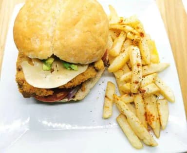 Torta de Milanesa de Pollo