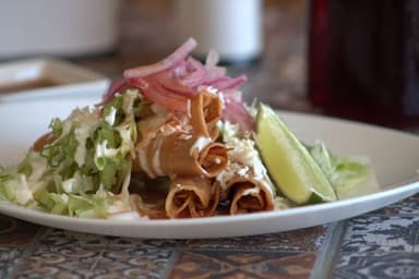 Flautas de Pollo