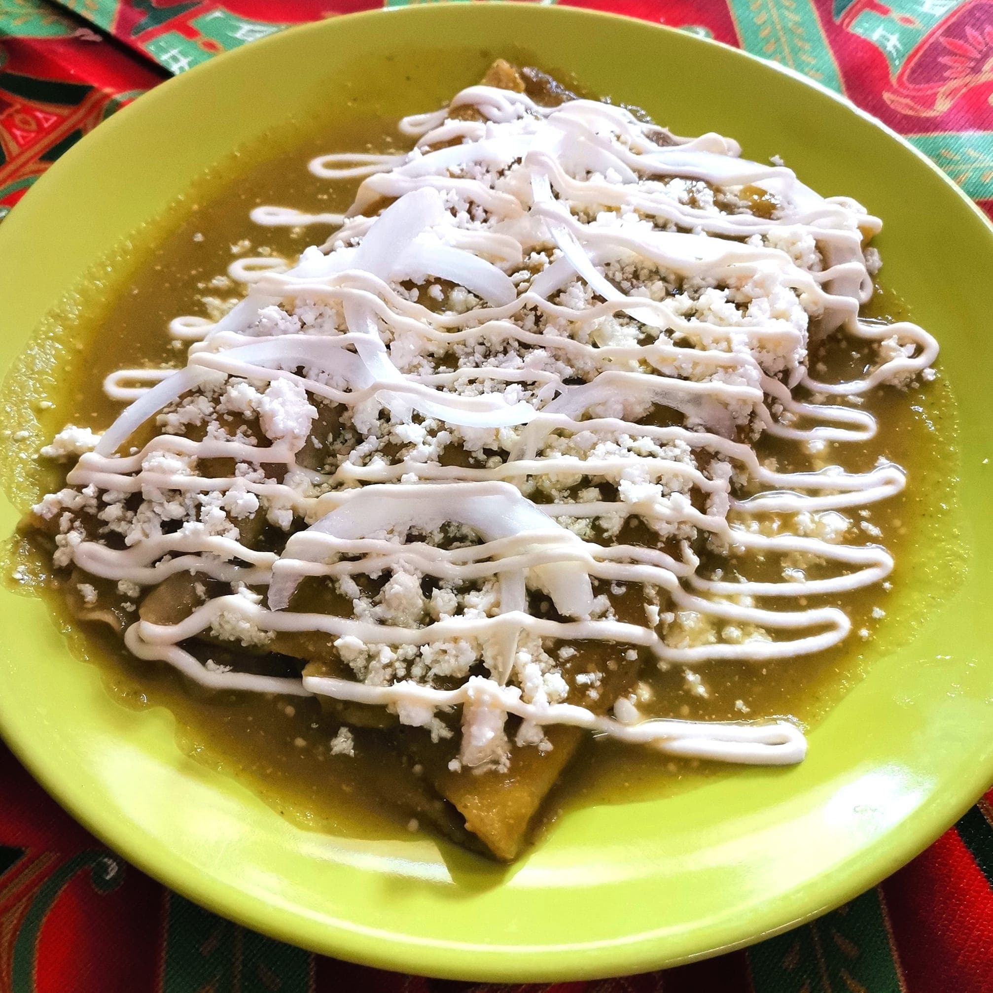 Enchiladas Verdes °