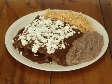 Enmoladas con Frijoles (4)