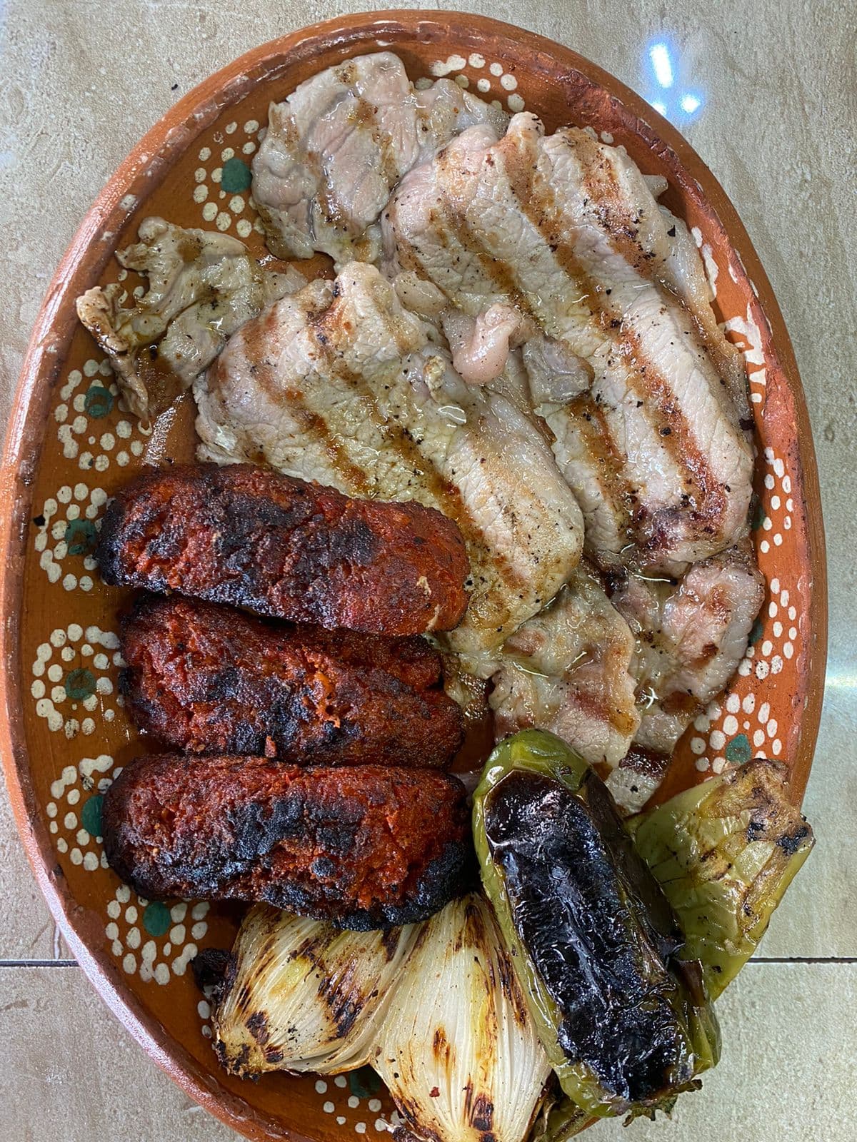 Orden Mixta Asada y Chorizo (250gr Pesado Crudo)