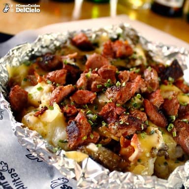 Papa Rellena de Arrachera