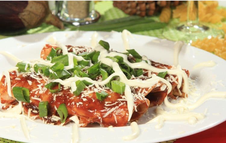Enchiladas mexicanas