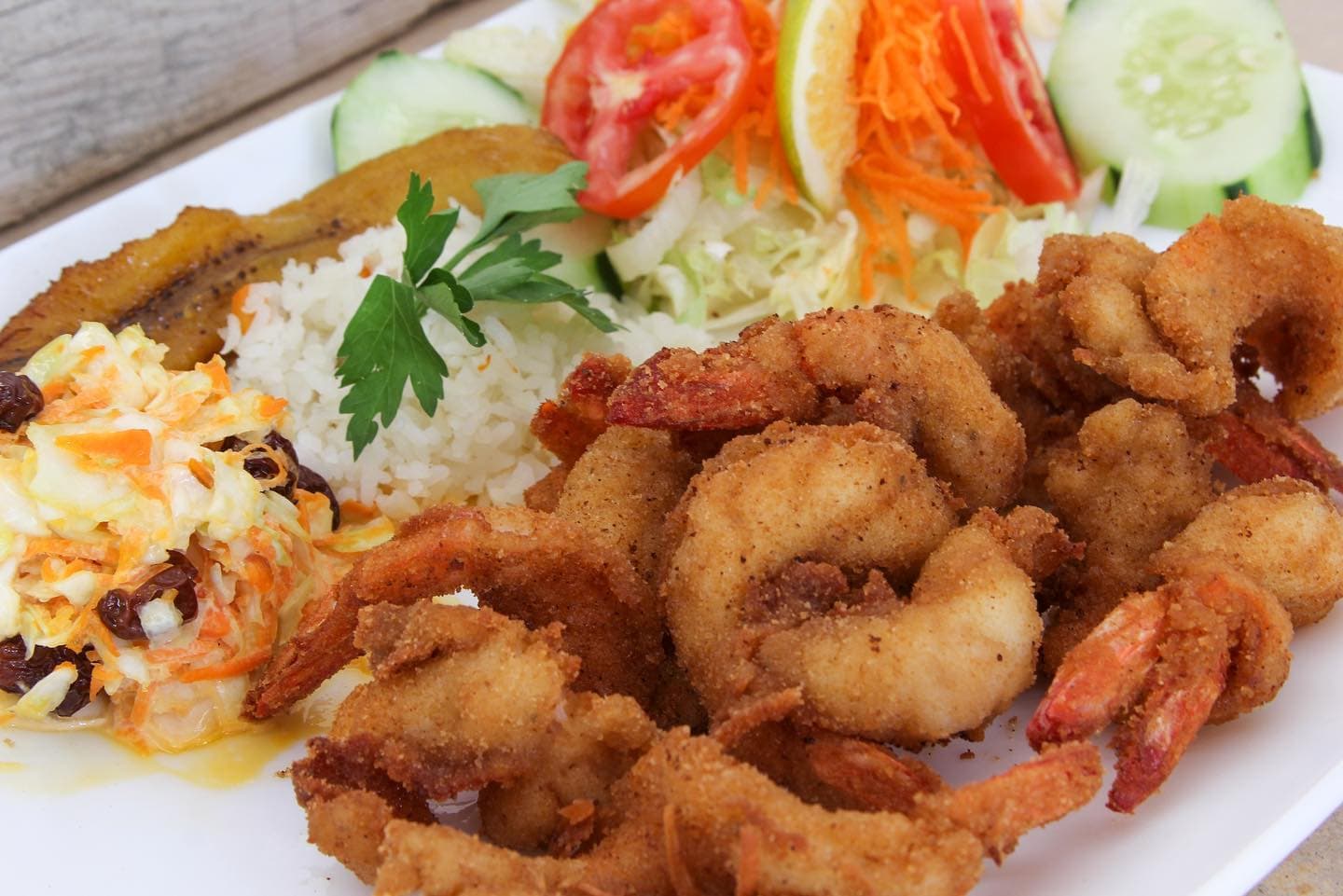 Camarones empanizados