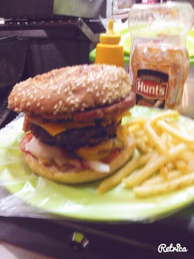 Hamburguesa de Carbón Norteña