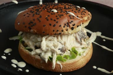 Burger Pollo Champiñones