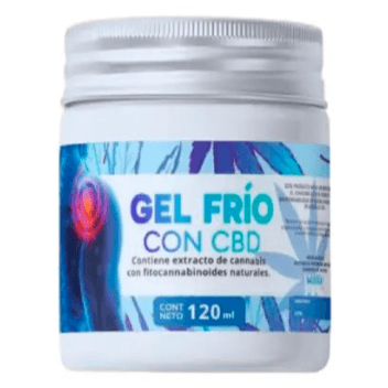 Gel Frío con CBD 150mcg tarro con 120mL.