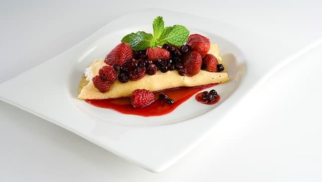Crepe de Frutos del Bosque