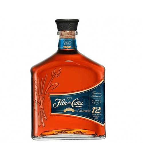 FLOR DE CAÑA RON 12 AÑOS BOTELLA 375ML