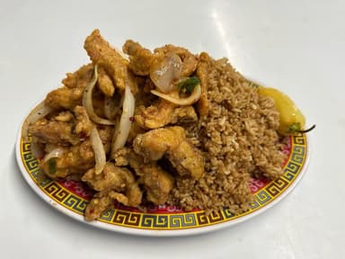 Lunch 7 (POLLO ENCHILADO)