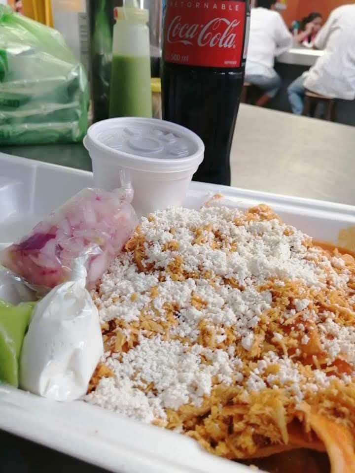 Chilaquiles con huevo
