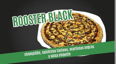 Rooster Black Chica