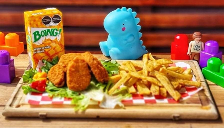 Papas con Nuggets