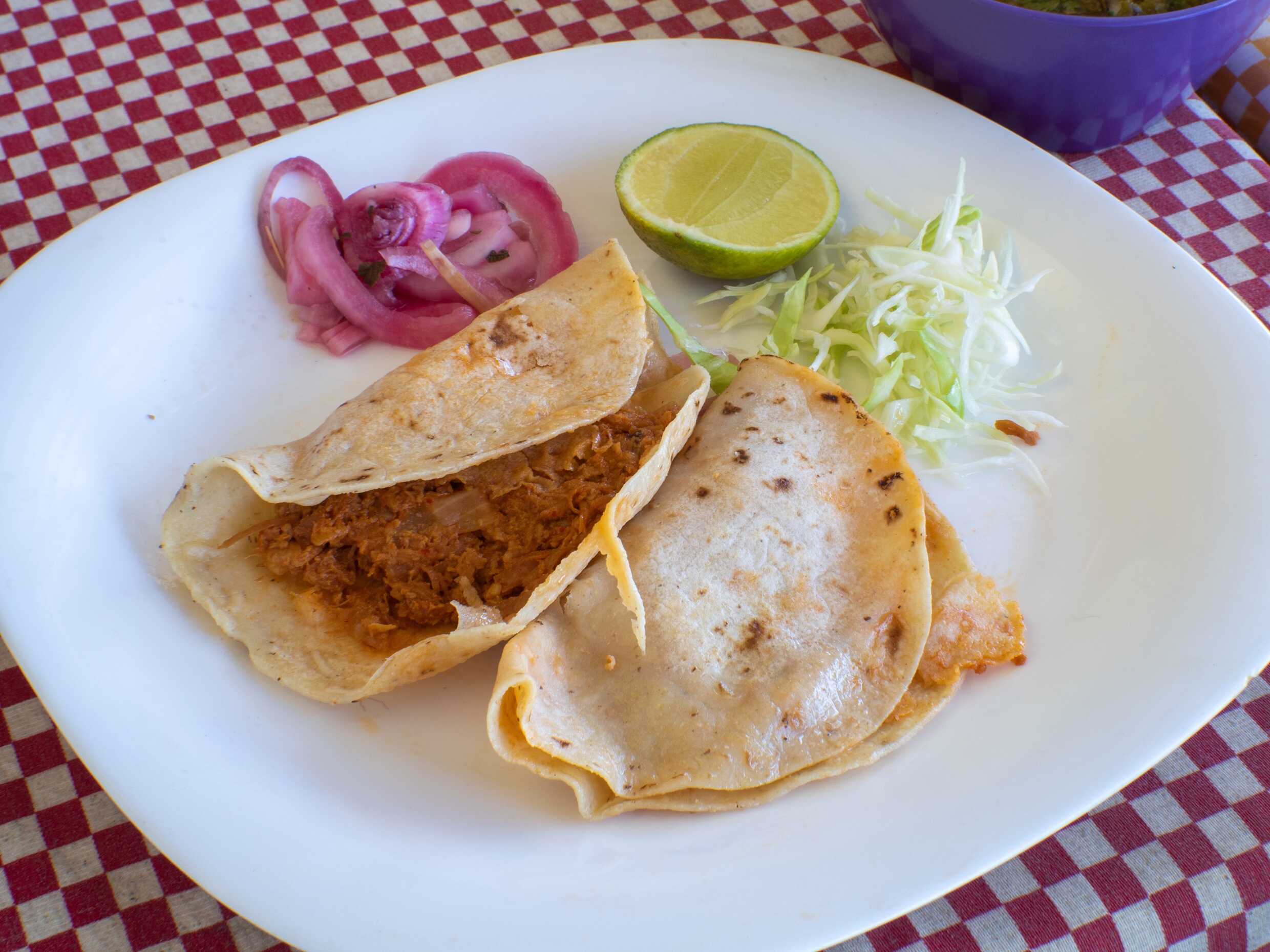 Taco de Chicharrón Prensado