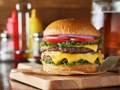 Hamburguesa Krusty King en Combo