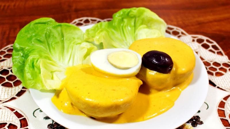 Papa a  la huancaína