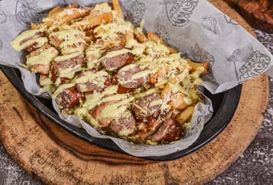 Salchi Pollo Suiza