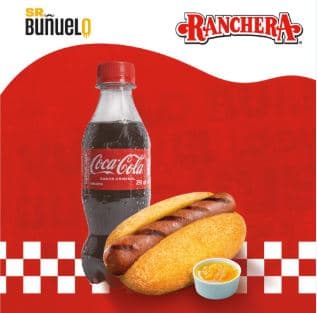 Combo Buñuedog más Coca Cola 250 ml