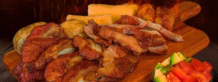Combo Carne 200g y Costilla 200 g (3 personas)