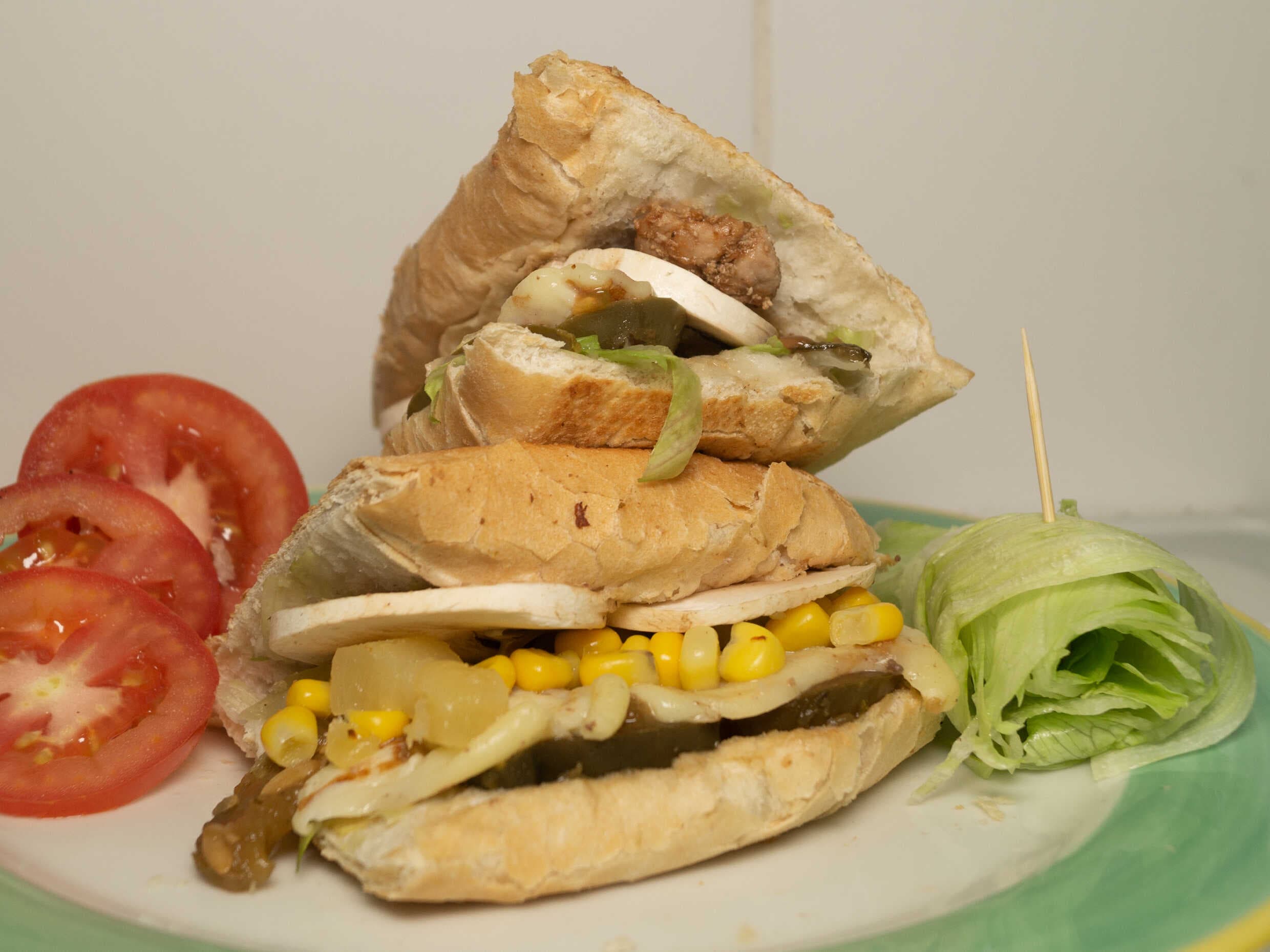 Sándwich Vegetariano