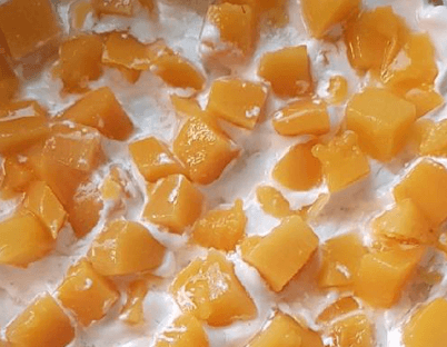 Duraznos  con Crema