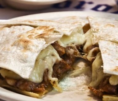 Quesadilla de chorizo