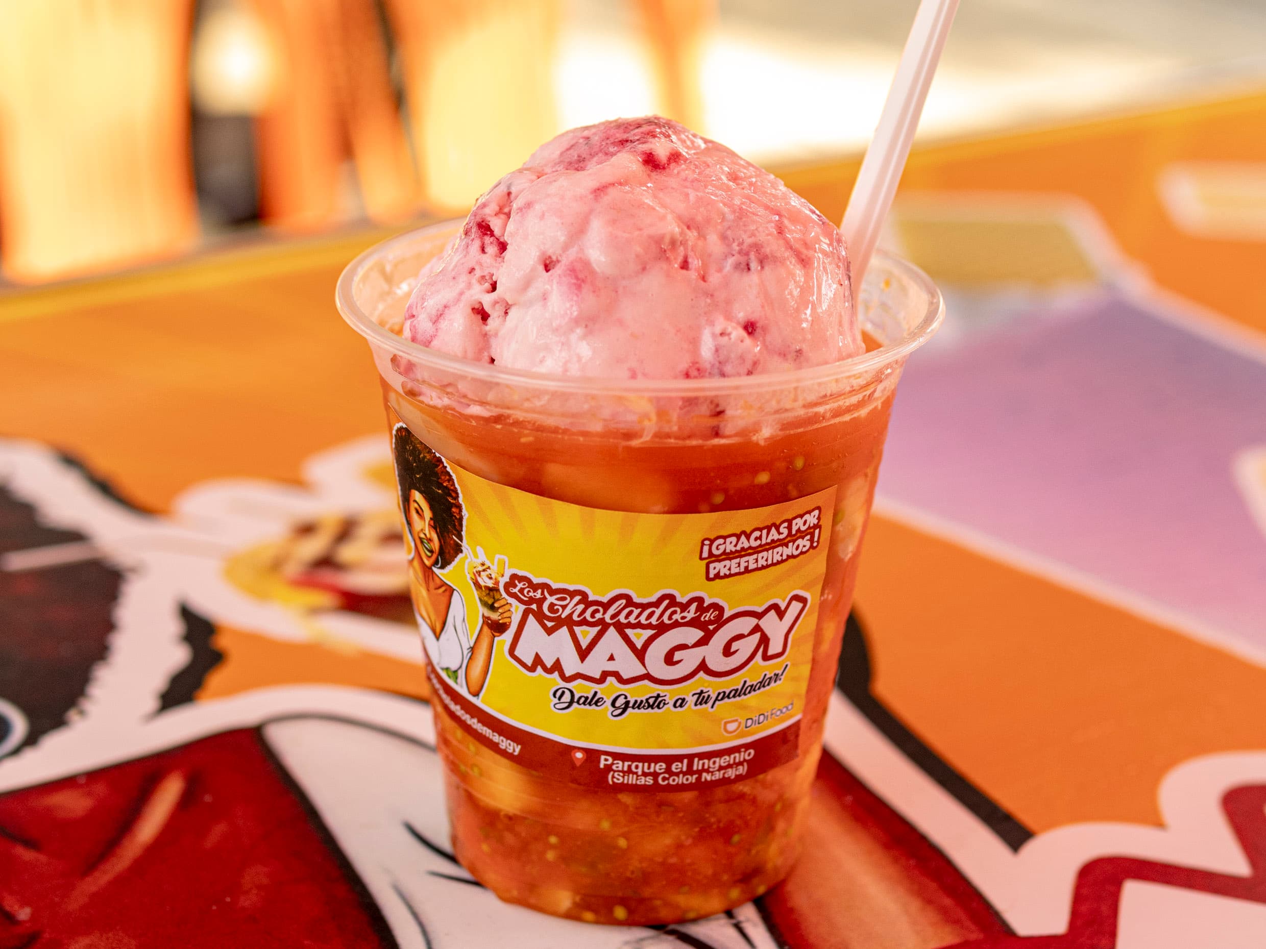 Salpicón con Helado 14 oz