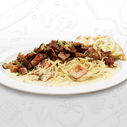 Spaguetti Ternera y Chanpiñones