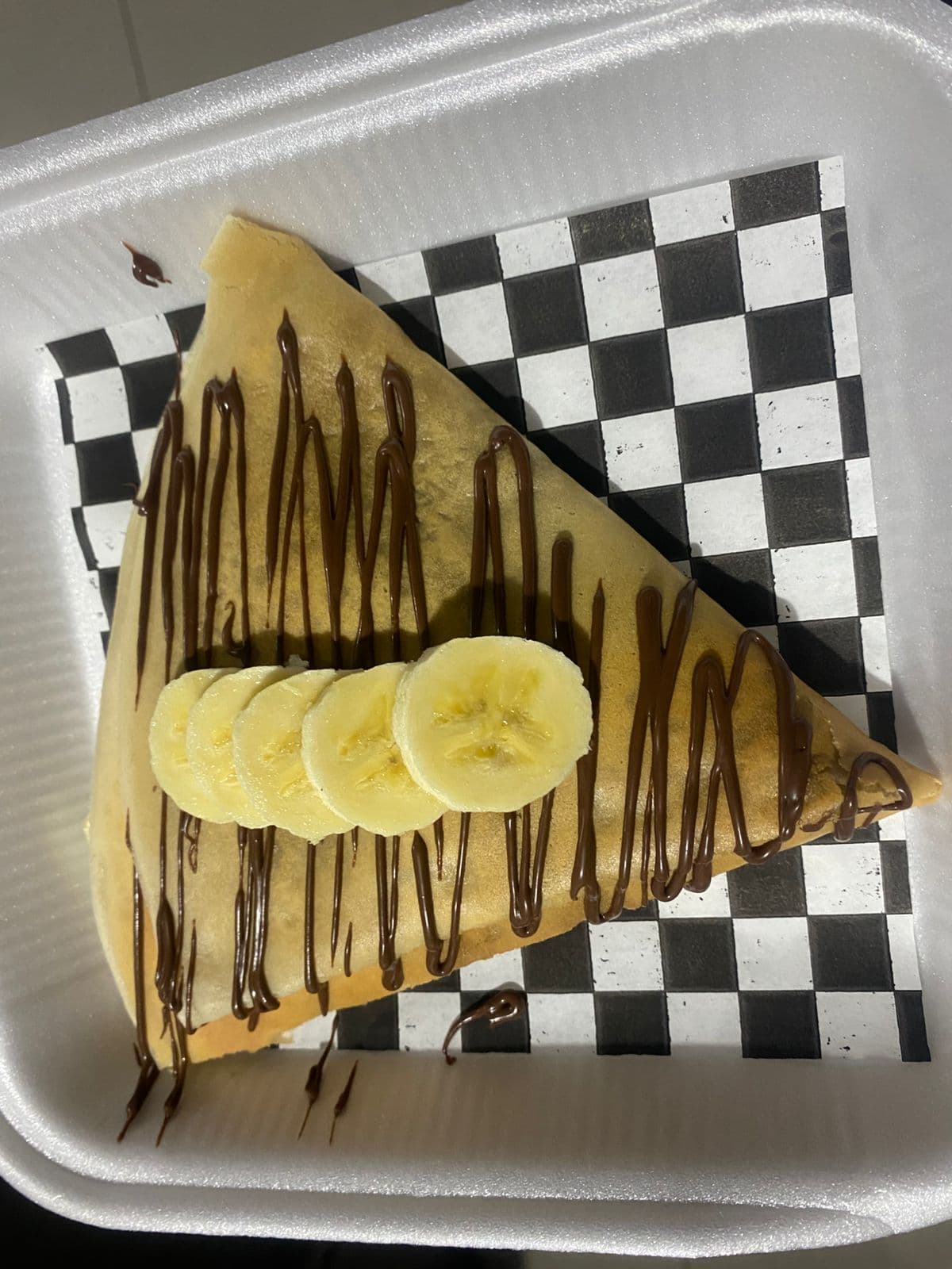 Crepa de Avellana con Plátano
