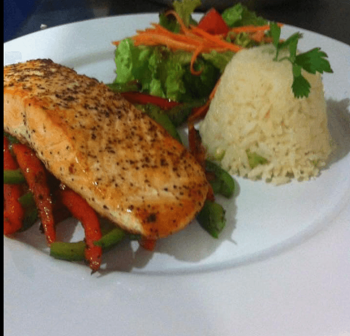 Salmon a la plancha