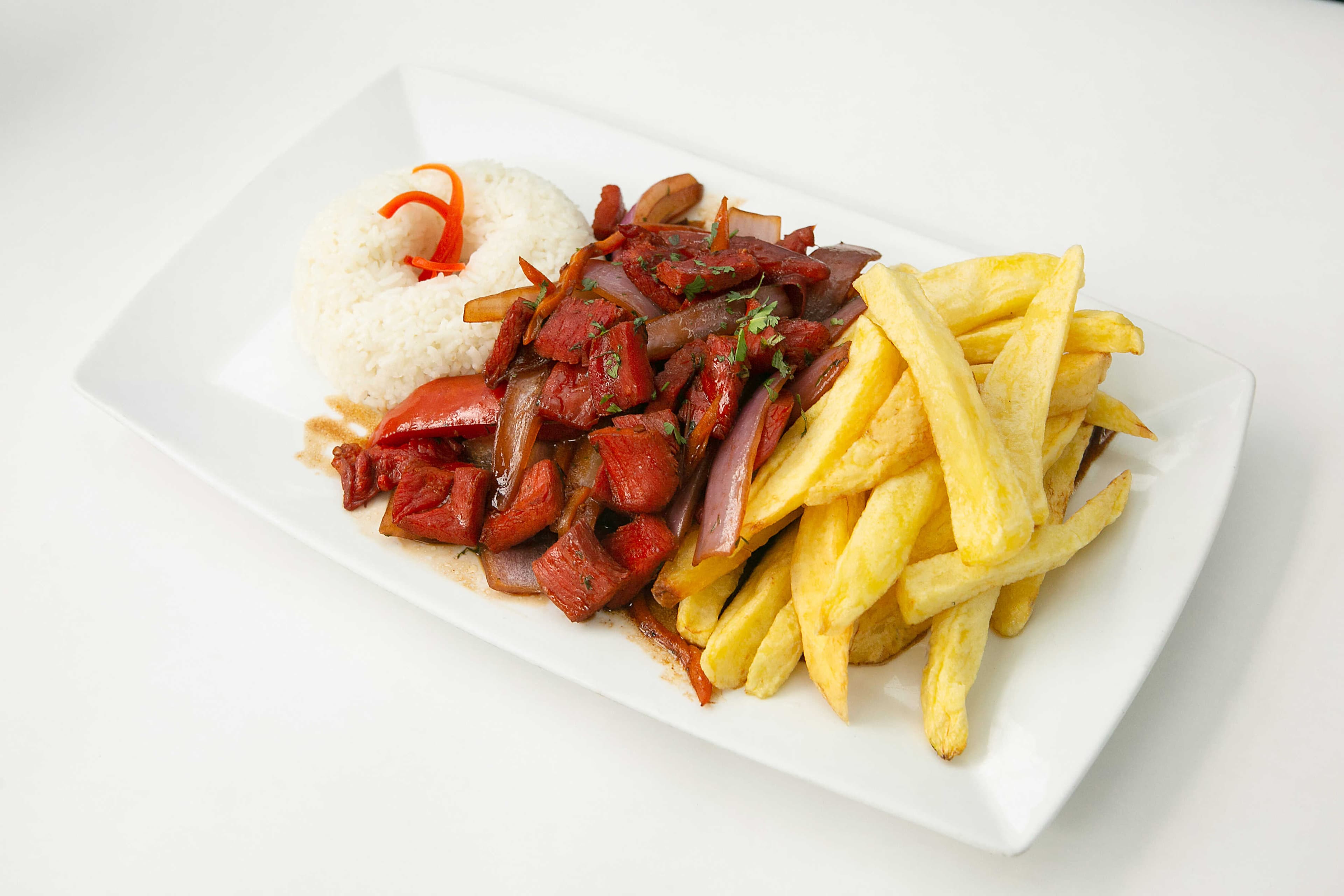 Saltado de Cecina