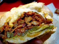 Torta Combinada ( Pastor y Bistec) con Queso