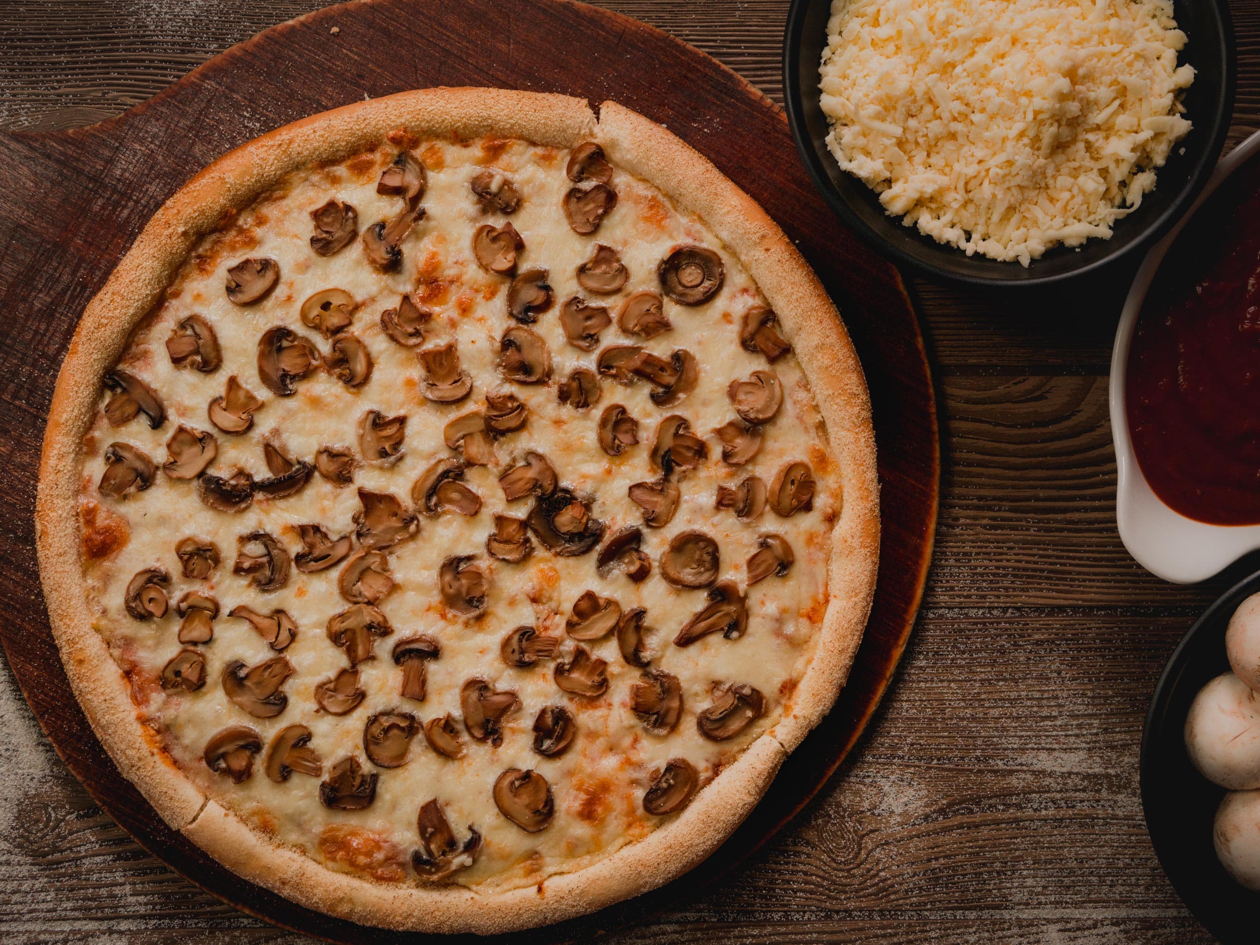 Pizza Champiñones