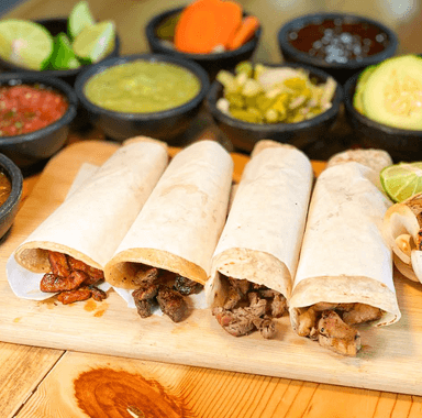 Taco de Asada en Fajitas