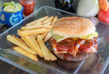 Hamburguesa BBQ