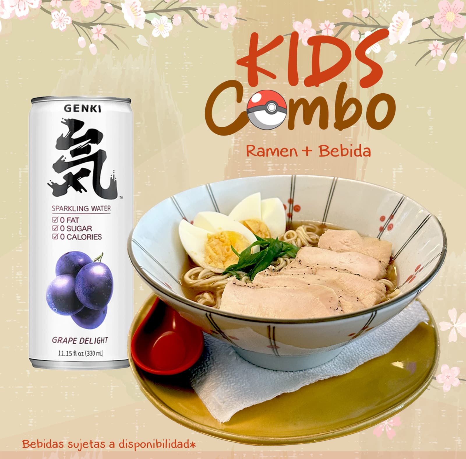 Ramen Kids + Bebida + Sorpresa