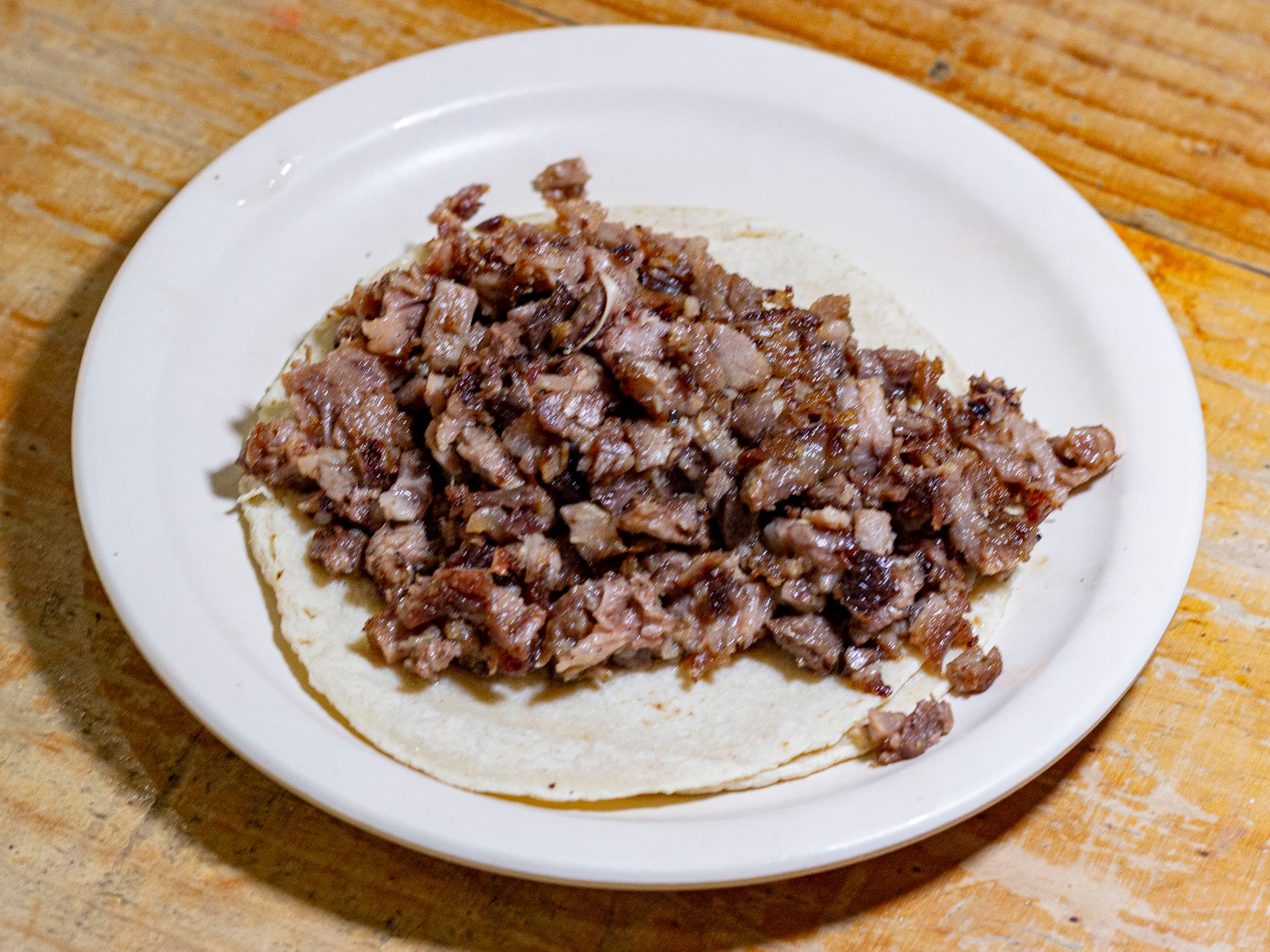 Taco de Suadero (especialidad don pancho)
