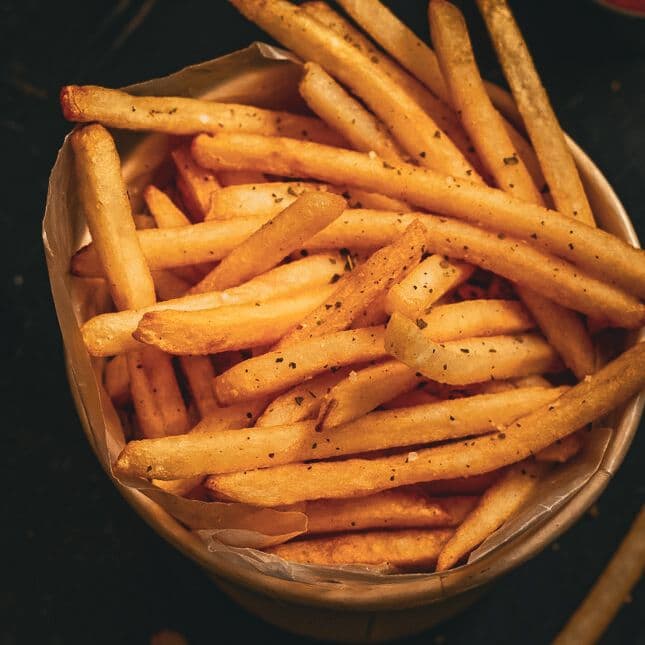 Papas a la Francesa con Queso