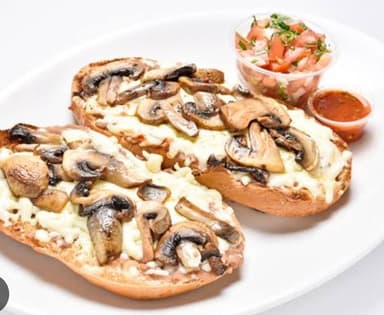 Molletes de Champiñones
