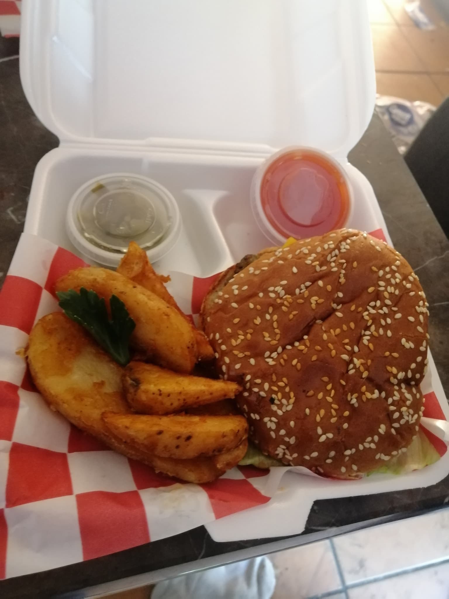 Hamburguesa de Pollo
