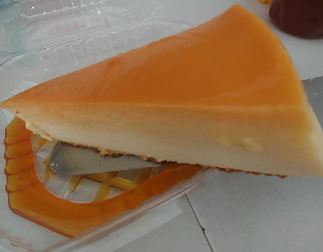 Rebanada de Flan Napolitano