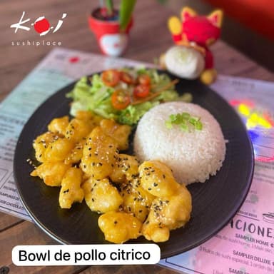Bowl de Pollo cítrico