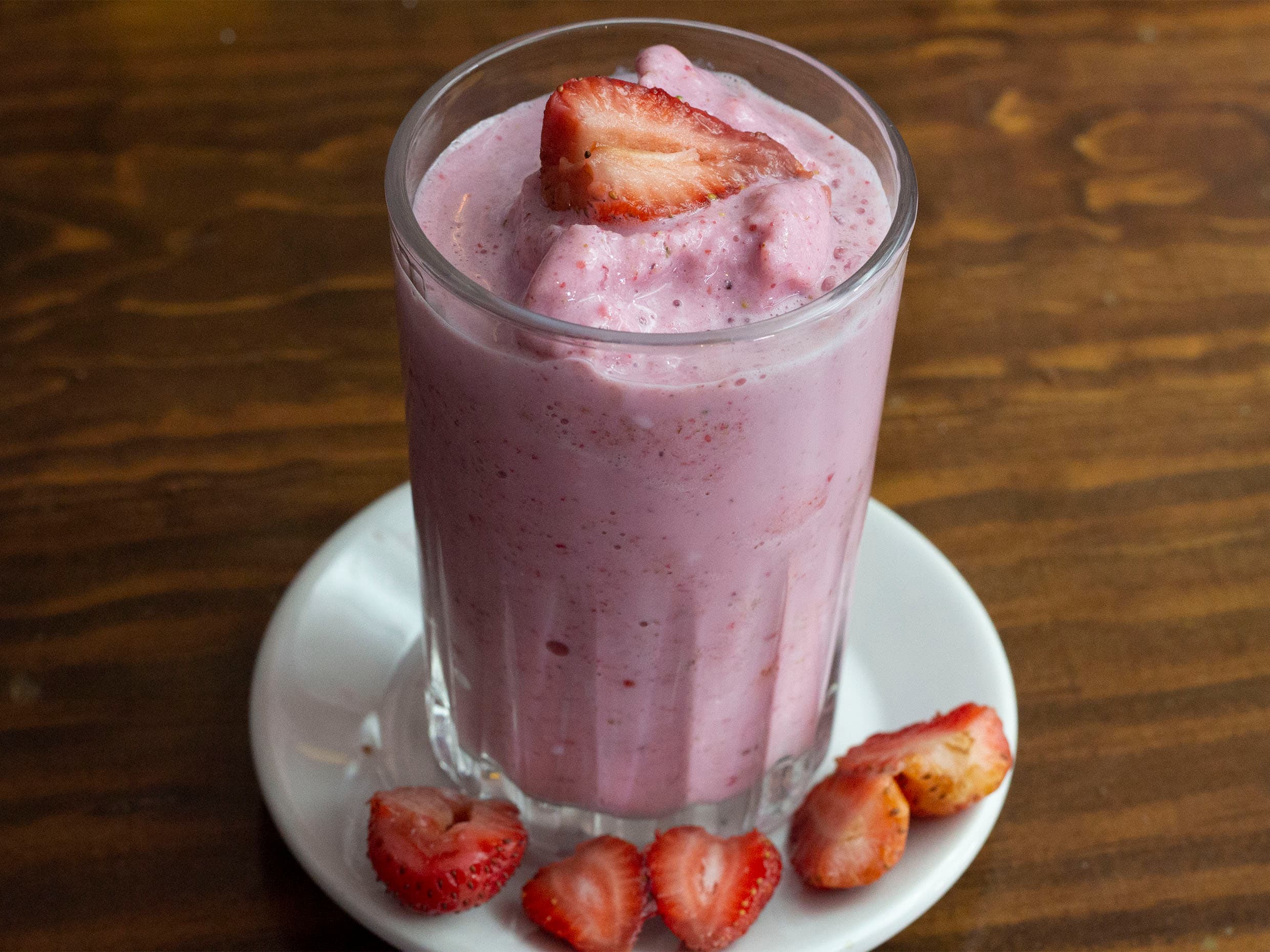 Frappé Fresas con Crema