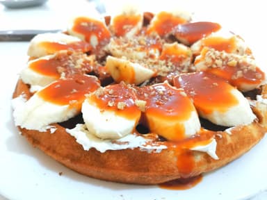 Waffle Especial de Banana