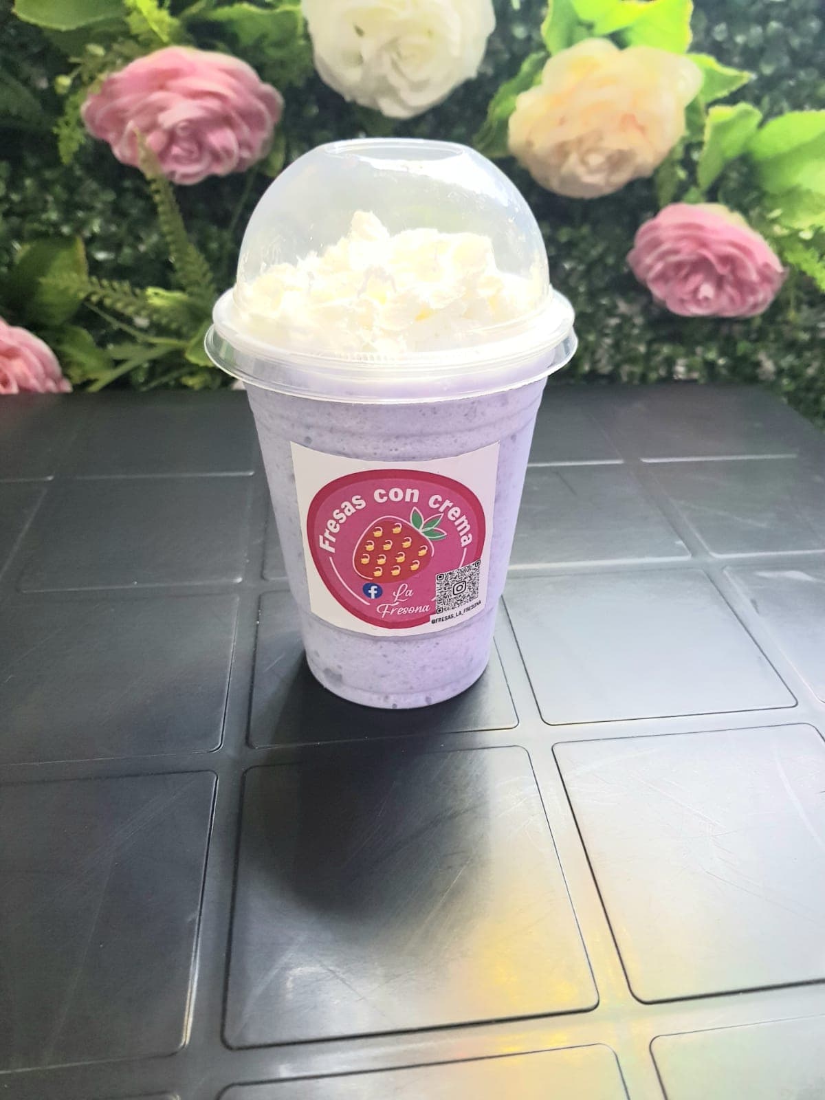 Frappé Taro Vaso de 16 Oz