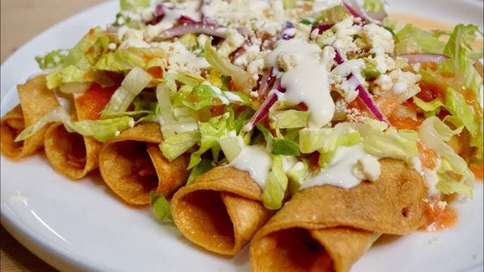 Flautas 5 pzas
