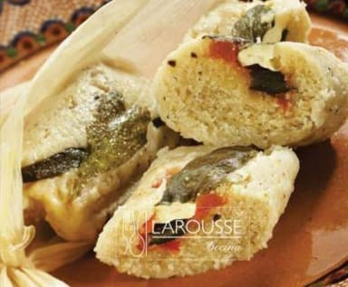 Tamales de Rajas con Queso